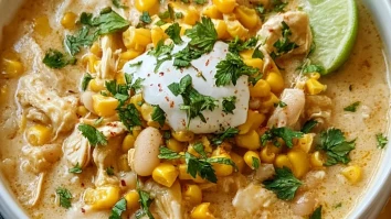 Mexican Street Corn White Chicken Chili