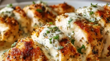 Melt In Your Mouth Caesar Chicken