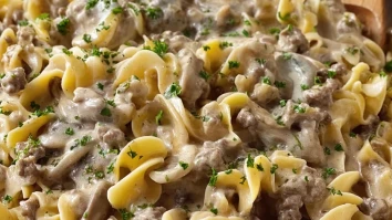 Ground Beef Stroganoff