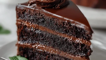 Midnight Fudge Cake