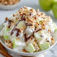 Easy Snicker Apple Salad