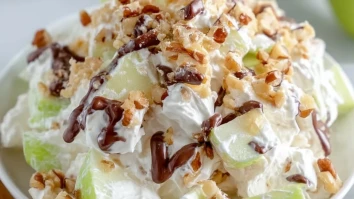 Easy Snicker Apple Salad