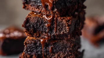 "Easy Vegan Brownies – Guilt-Free Treat "