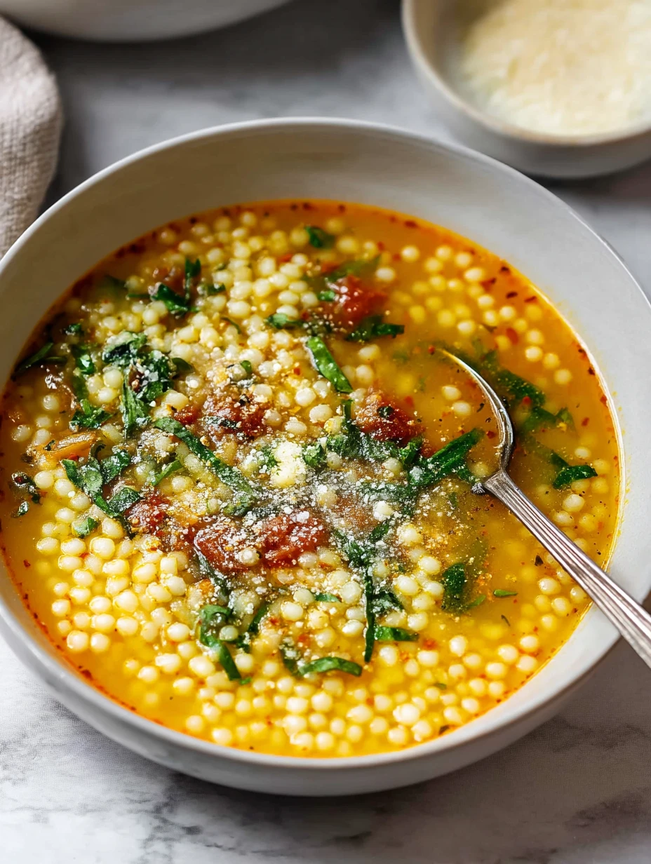 Traditional Italian Pastina Soup