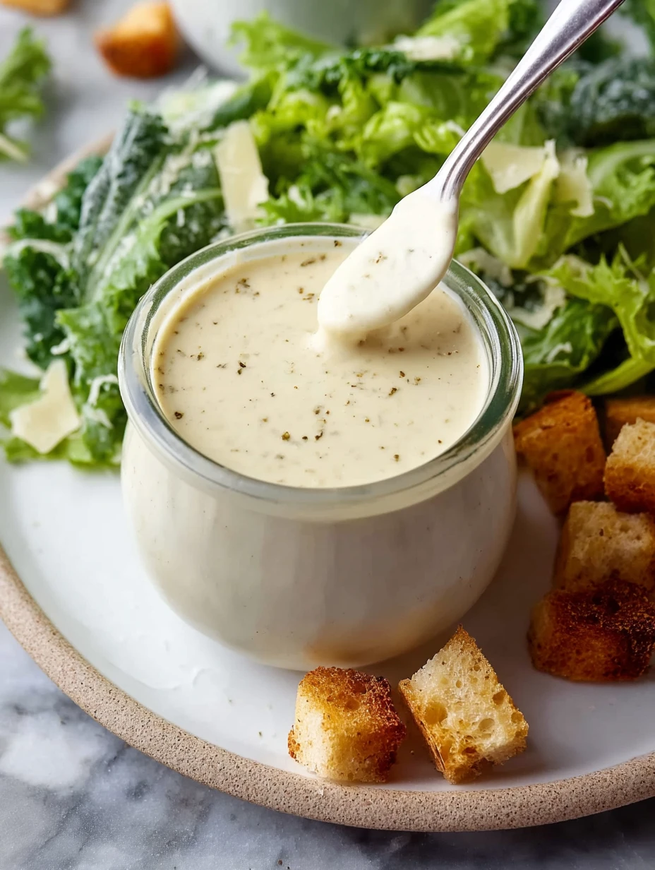Classic Homemade Caesar Dressing