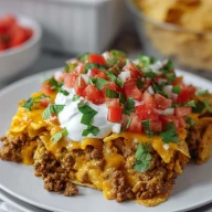 Walking Taco Casserole