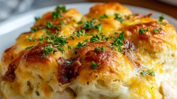 Chicken Bubble Biscuit Bake Casserole