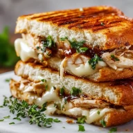 Grilled Chicken Panini Sandwich