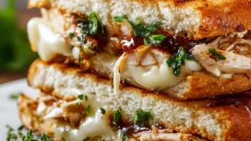 Grilled Chicken Panini Sandwich