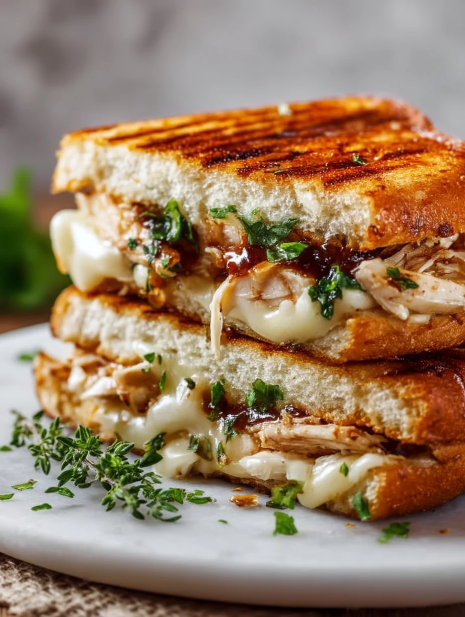 Grilled Chicken Panini Sandwich