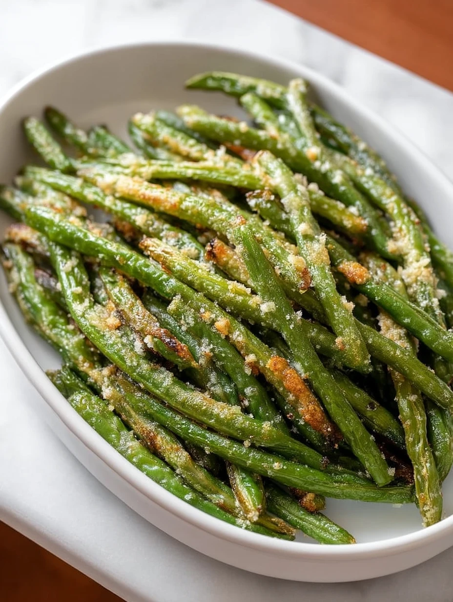 Parmesan Roasted Green Beans