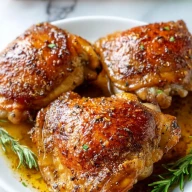 Crispy and Juicy Baked Chicken Thighs