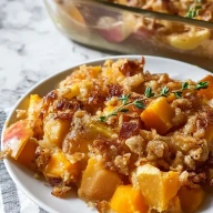 Apple Butternut Squash Casserole