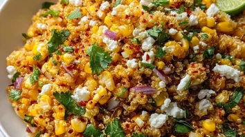 Mexican Street Corn Quinoa Salad