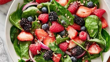 Berry Spinach Salad