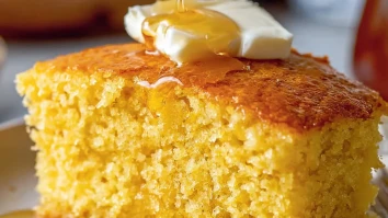 Fluffy Honey Cornbread