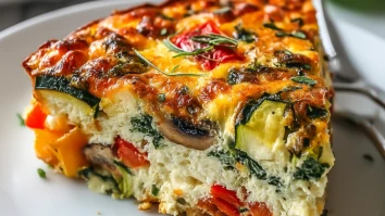 Cottage Cheese and Veggie Bake