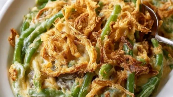 Simple Campbells Green Bean Casserole