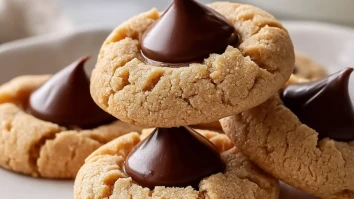 Irresistible High Altitude Peanut Butter Blossom Cookies