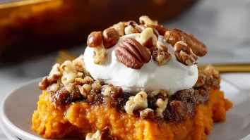 Rich Southern Sweet Potato Casserole