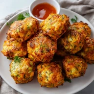 Baked Sweet Potato Zucchini Tots