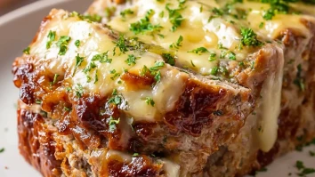 Irresistible French Onion Meatloaf
