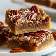 Simple Pecan Pie Bars