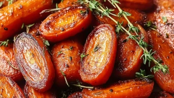 Honey Roasted Carrots with Thyme