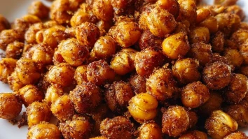 Sweet Cinnamon Sugar Roasted Chickpeas