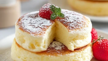 Fluffy Japanese Souffle Pancakes