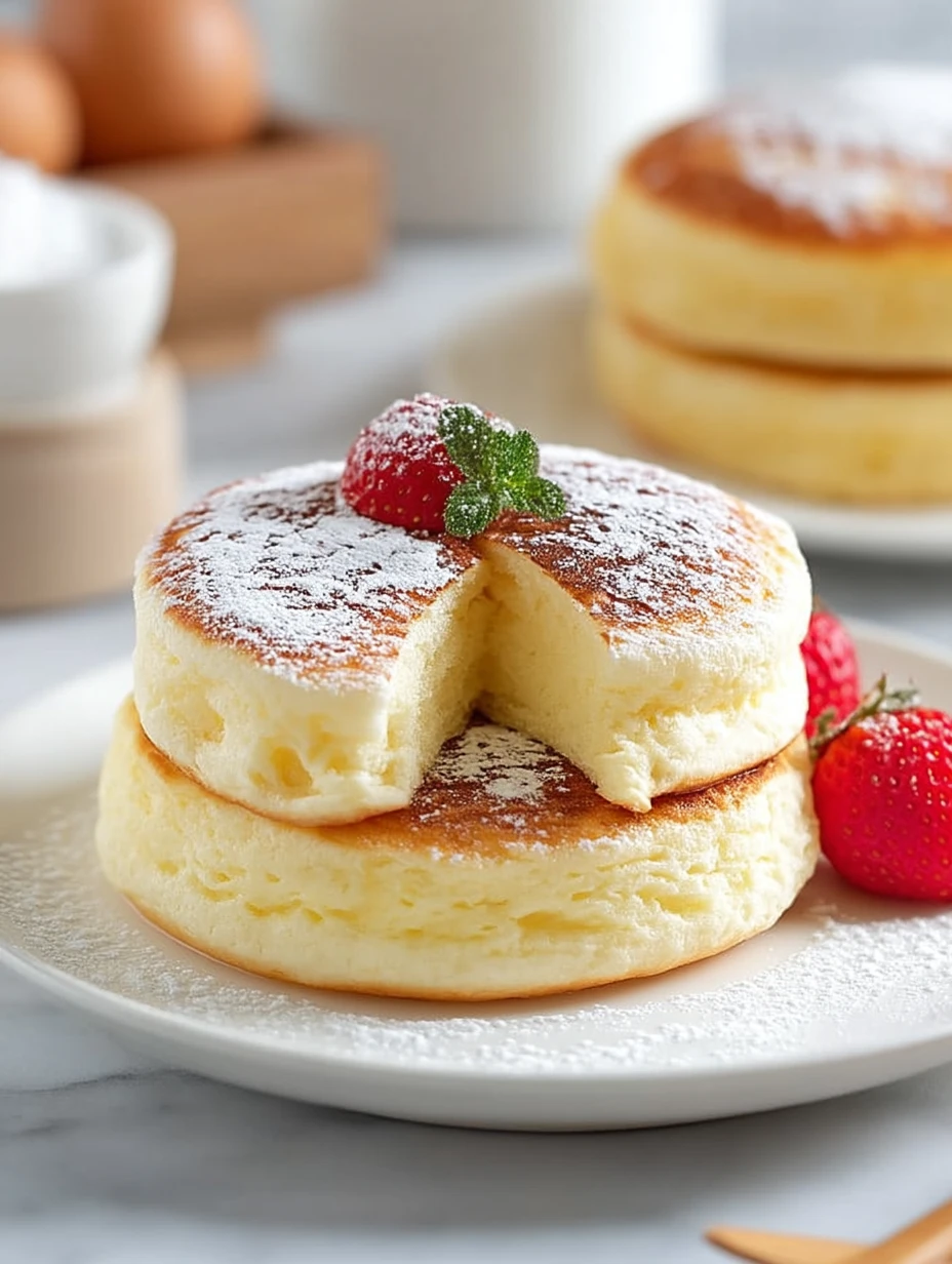 Fluffy Japanese Souffle Pancakes