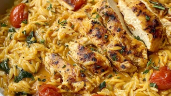 Marry Me Chicken Orzo