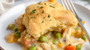 Easy Chicken Pot Pie Cobbler