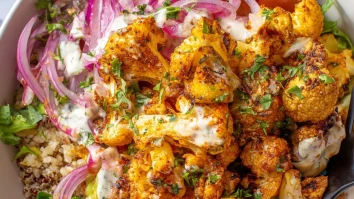 Cauliflower Shawarma Bowl