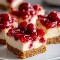 Cherry Cheesecake Bars