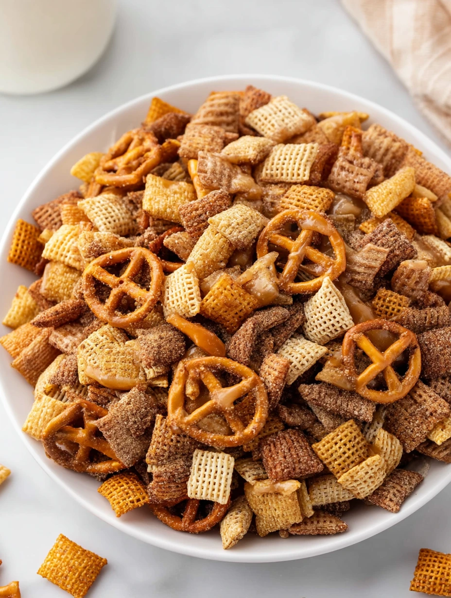 Caramel Churro Chex Mix