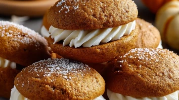 Pumpkin Cream Whoopie Pies