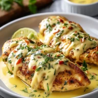 Chicken with Cheese Sauce