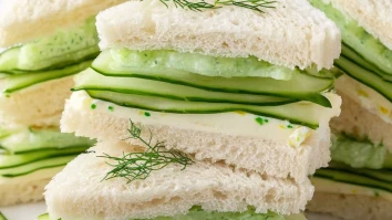 Cucumber Tea Sandwiches