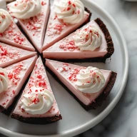 Holiday Bliss Christmas Peppermint Pie