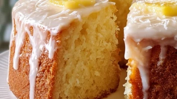 Delicious Piña Colada Pound Cake