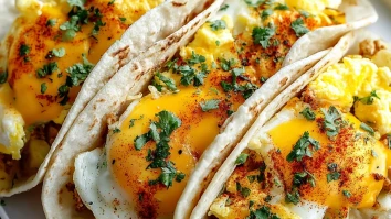 Easy Potato, Egg, and Cheese Breakfast Tacos