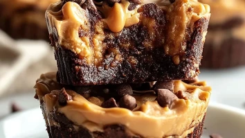 Peanut Butter Brownie Cups
