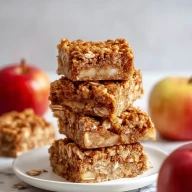Chewy Apple Cinnamon Breakfast Bars