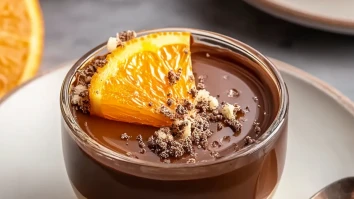 Chocolate Orange Posset