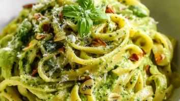 Creamy 15 Minute Avocado Pasta