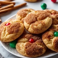 Gluten Free Christmas Snickerdoodles