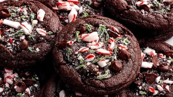 Double Chocolate Peppermint Cookies