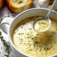 Easy Country French Style Garlic Soup