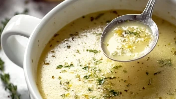 Easy Country French Style Garlic Soup